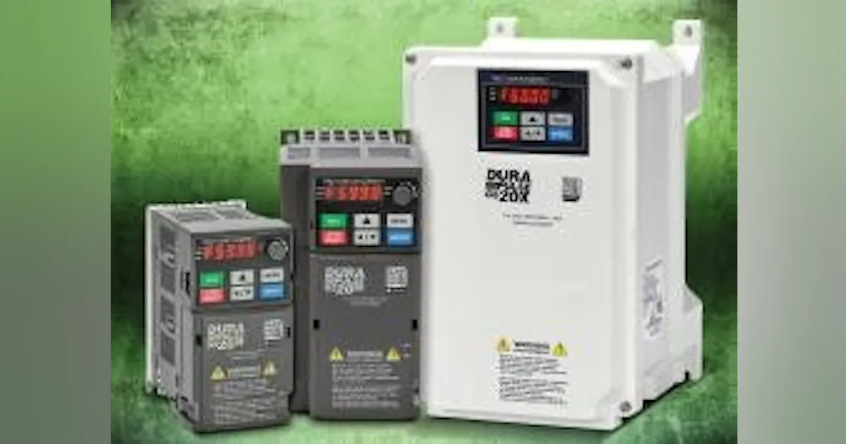 Product News: DURApulse GS20 Series high-performance AC drives | Smart ...