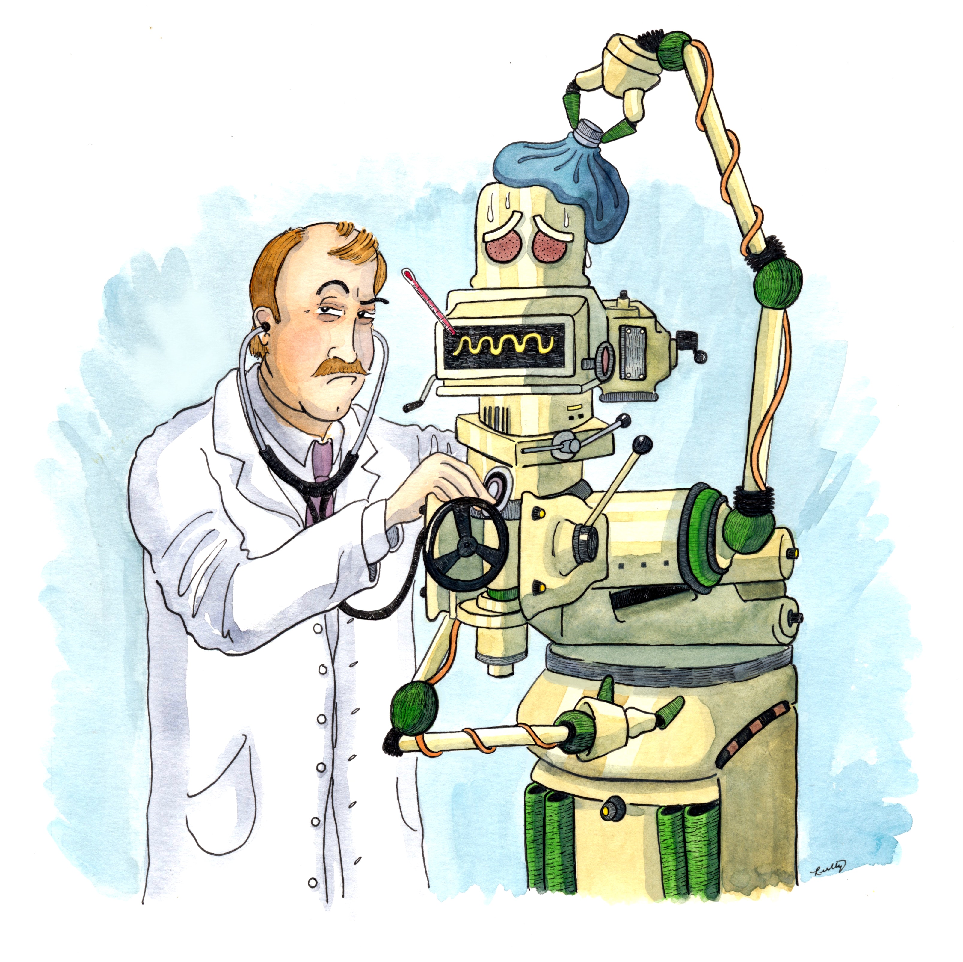 1660343778619 Doctorrobotcartoonprint