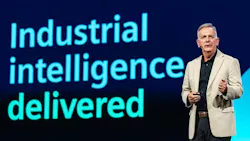 Tony Hemmelgarn, president and CEO of Siemens Digital Industries Software, during his keynote at Realize LIVE. Tony Hemmelgarn, president and CEO of Siemens Digital Industries Software, during his keynote at Realize LIVE.